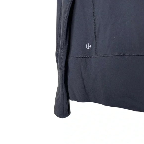 Lululemon Athletica In Stride Jacket Brisk Bloom Navy Full Zip Casual Size 8 - Picture 9 of 9